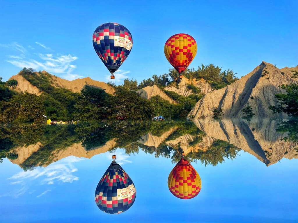 The world of hot air balloons is breathtakingly beautiful. (Photo: Kaohsiung City Government Tourism Bureau)